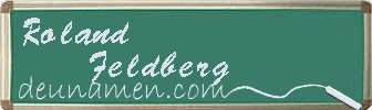 Roland Feldberg Visitenkarte